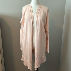 Jcrew cardigan, medium , blush pink in color